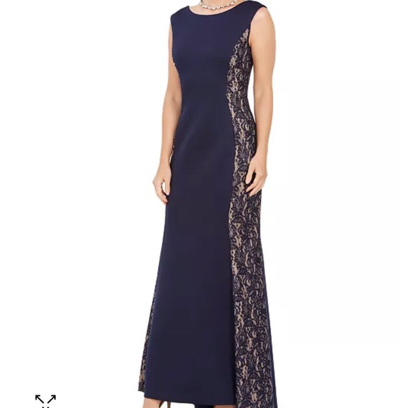 Jessica Howard formal Drees Navy blue - Picture 1 of 5